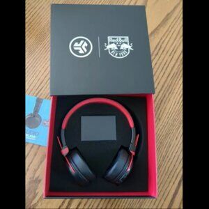 New York Red Bulls JLab Wireless Headphones Collector Box Brand New